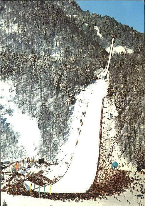 Birgsau Heini Klopfer Skiflugschanze Wintersportplatz