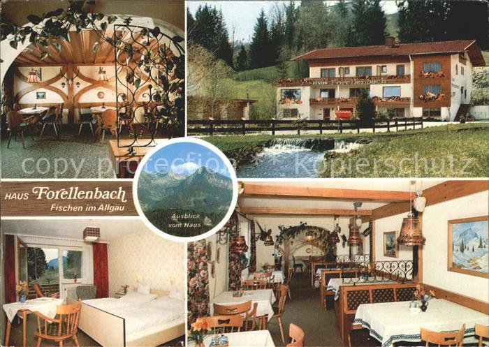 Fischen Allgaeu Haus Forellenbach Pension