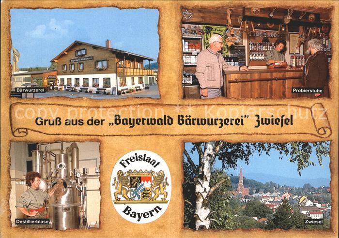 Zwiesel Niederbayern Bayerwald Baerwurzerei Wappen