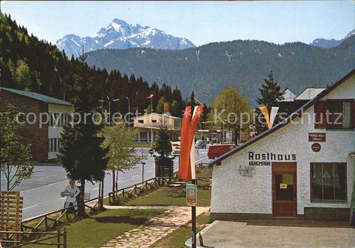 Wurzenpass Rasthaus Bergmann Grenzuebergang oesterreich Jugoslawien