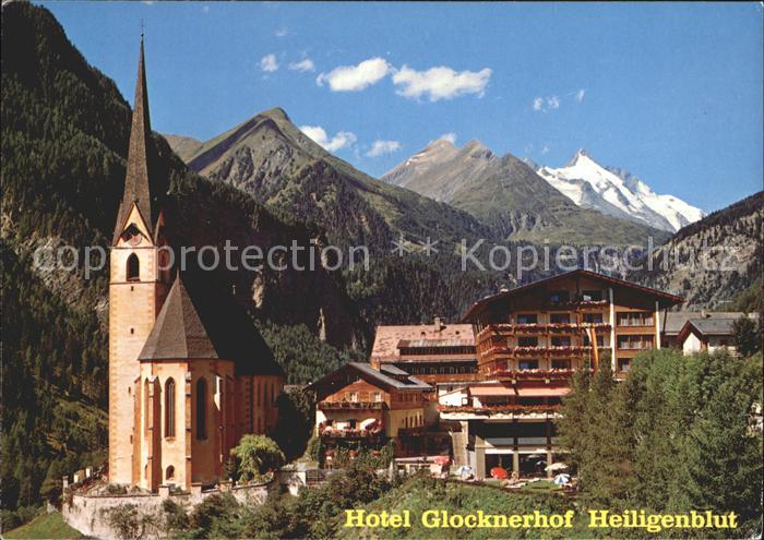 Heiligenblut Kaernten Hotel Glocknerhof Kirche Grossglockner Hohe Tauern
