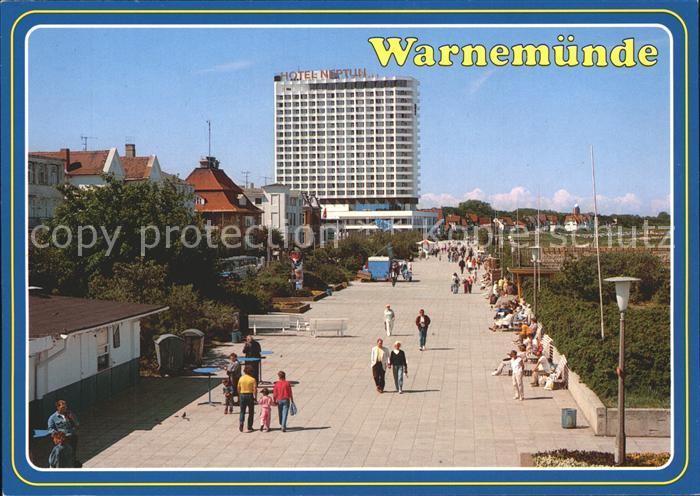 Warnemuende Ostseebad Seepromenade Hotel Neptun