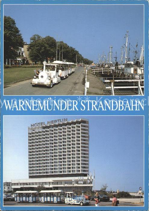 Warnemuende Ostseebad Strandbahn Hotel Neptun
