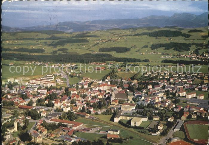 Lindenberg Allgaeu Hoehenluftkurort Fliegeraufnahme