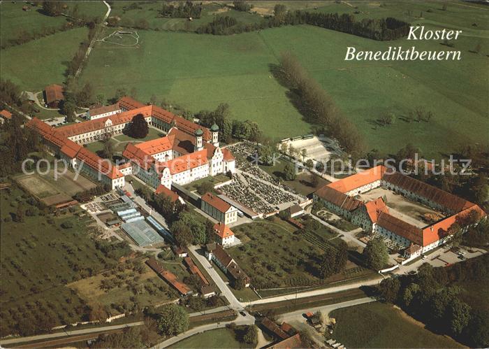 Benediktbeuern Kloster Fliegeraufnahme