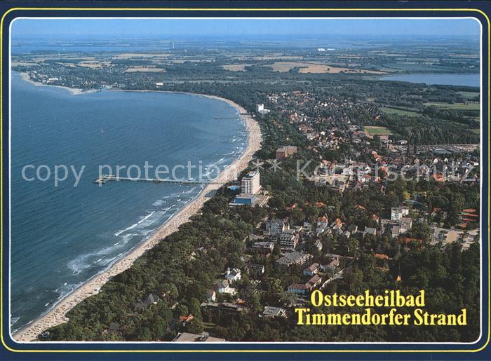 Timmendorfer Strand Ostseeheilbad Fliegeraufnahme