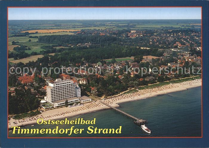 Timmendorfer Strand Ostseeheilbad Fliegeraufnahme