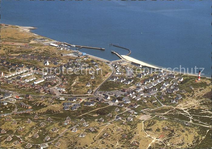 Hoernum Sylt Nordseebad Fliegeraufnahme