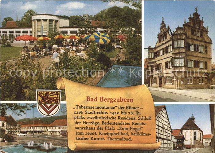 Bad Bergzabern Kneippheilbad Kurort Kurpark Kurhaus Geschichte