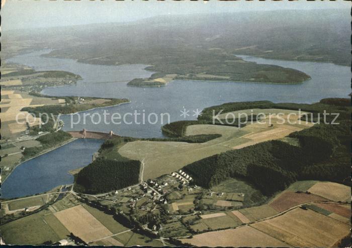 Moehnesee Talsperre Fliegeraufnahme
