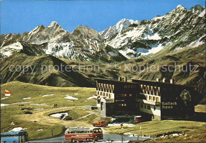 Heiligenblut Kaernten Berggasthof Wallack Haus Grossglockner Hochalpenstrasse Sc
