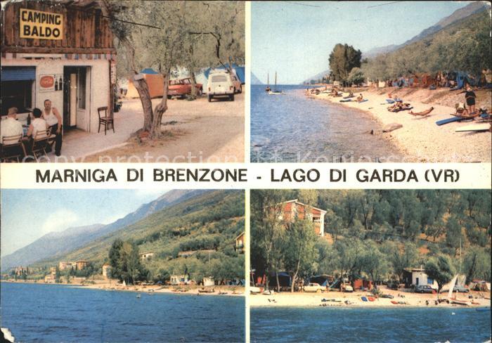 Marniga di Brenzone Camping Baldo Spiaggia