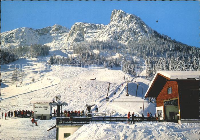 Lofer Bergstation Sonneggbahn Lift Wintersportplatz Chiemgauer Alpen