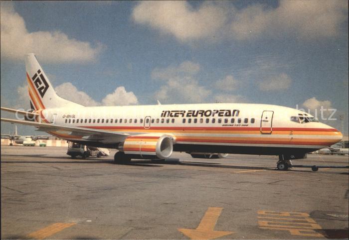 Flugzeuge Zivil Intereuropean Boeing 737