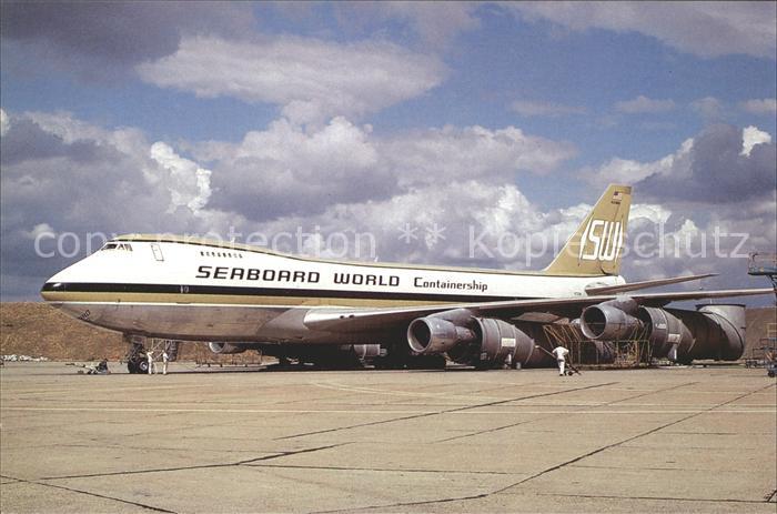 Flugzeuge Zivil Seaboard World Boeing 747-245F N701SW C/n 20826