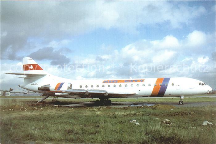 Flugzeuge Zivil Air City Caravelle 10B-3 HB-ICJ C/N 169