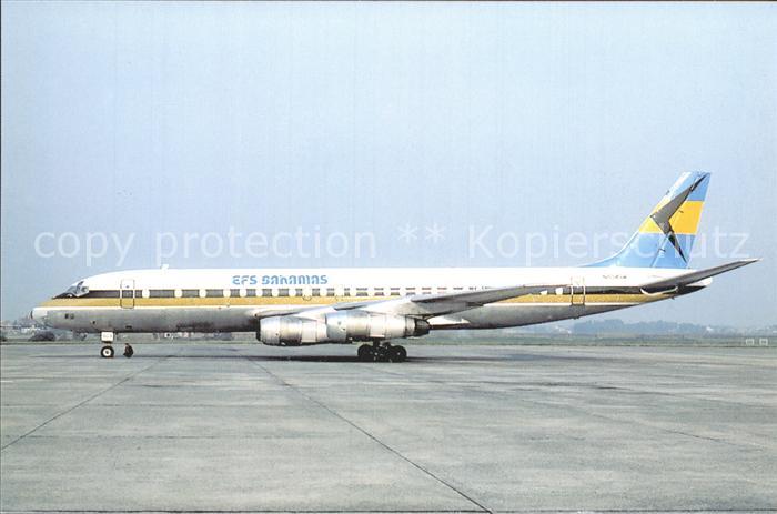 Flugzeuge Zivil E.F.S. Bahamas DC 8-55 F N804SW C/N 45816