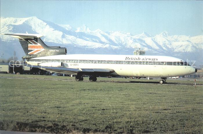 Flugzeuge Zivil British Airways Trident 2 E G-AVFK C/N 2150