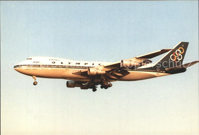 Flugzeuge Zivil Olympic Airways Boeing 747-212B SX-OAC C/N 21683