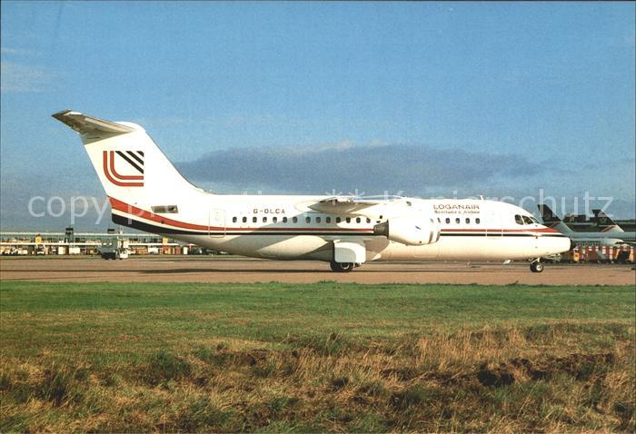 Flugzeuge Zivil Loganair BAe 146-200 G-OLCA