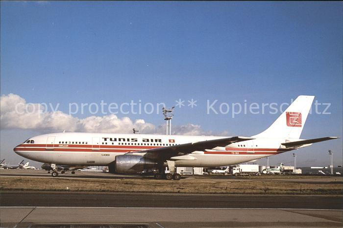 Flugzeuge Zivil Tunis Air Airbus A-300B4-203 TS-IMA c/n