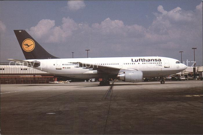 Lufthansa Airbus A-310-203 D-AICD c/n 233