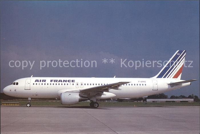 Flugzeuge Zivil Air France Airbus A320-110 F-GFKC c/n 009