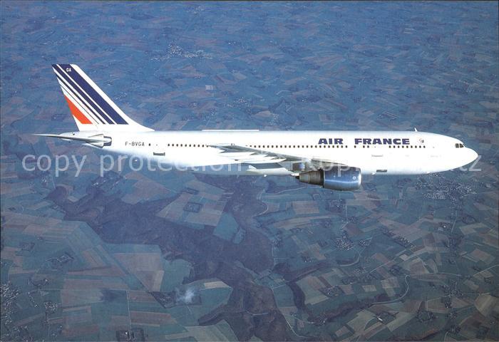 Flugzeuge Zivil Air France Airbus A-300 F-BVGA