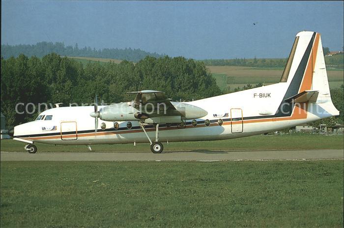 Flugzeuge Zivil Uni-Air Fokker F.27 Mk 100 F-BIUK c/n 10247