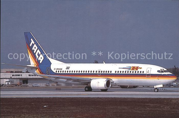 Flugzeuge Zivil TACA Boeing 737-3Y0 G-BNGM c/n 23925/1544