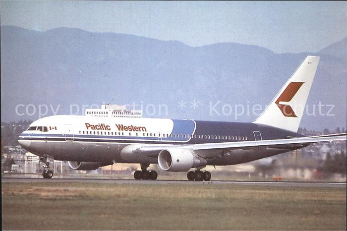 Flugzeuge Zivil Pacific Western Airlines Boeing 767-275 C-GPWA cn 22683/36