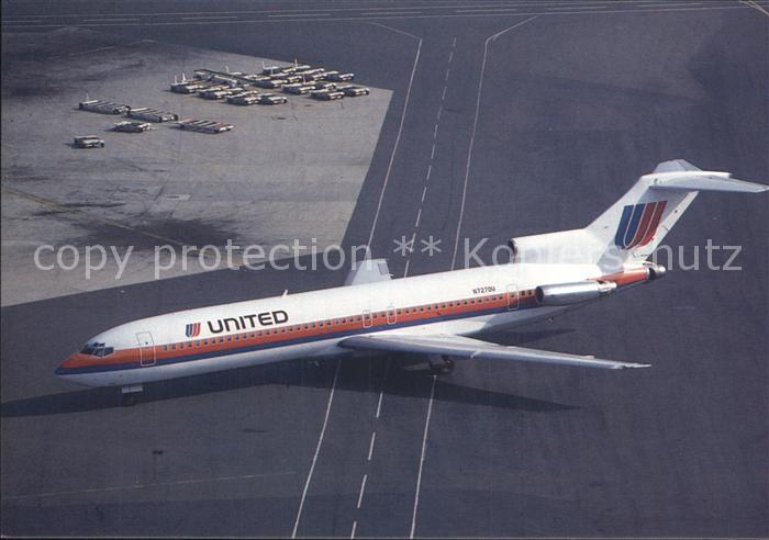 Flugzeuge Zivil United Airlines Boeing 727-222 Advanced