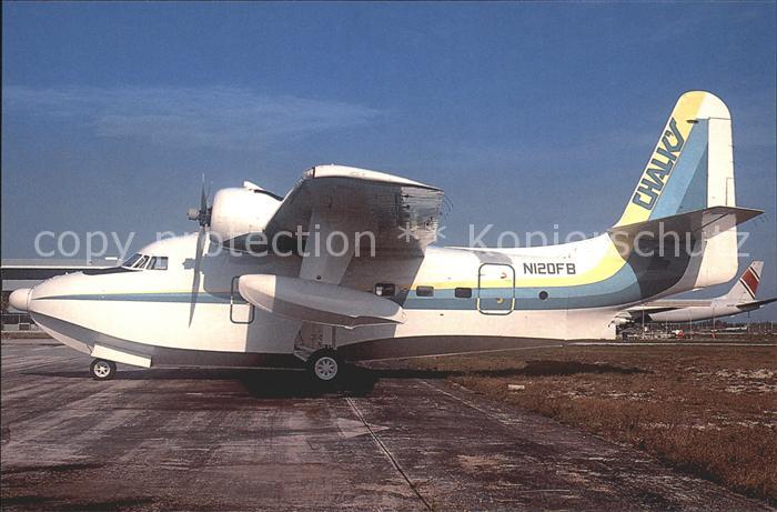 Flugzeuge Zivil Grumann Albatros Chalk's N120FB