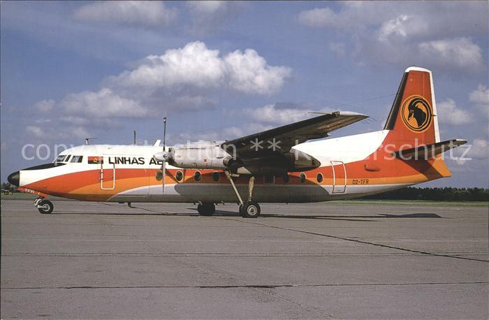 Flugzeuge Zivil TAAG Angola Airlines Fokker F-27 MK 600