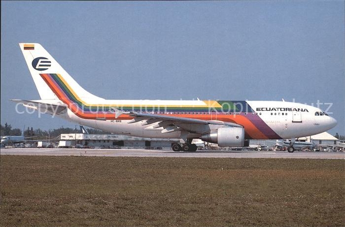 Flugzeuge Zivil Ecuatoriana HC-BRB Airbus A310-304 c/n 576