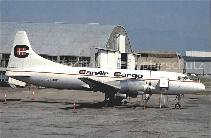 Flugzeuge Zivil CanAir Cargo Convair 580 C-FBHW c/n 29