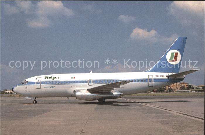 Flugzeuge Zivil Italjet Boeing 737 OO-SBS