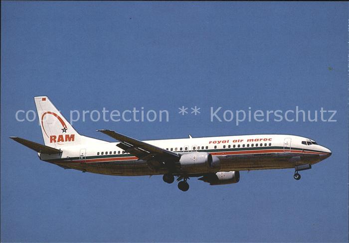 Flugzeuge Zivil Royal Air Maroc Boeing 737-400 CN-RMF