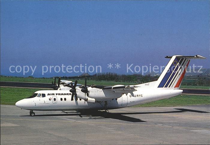 Flugzeuge Zivil Air France Brymon De Havilland Dash 7 G-BRYC