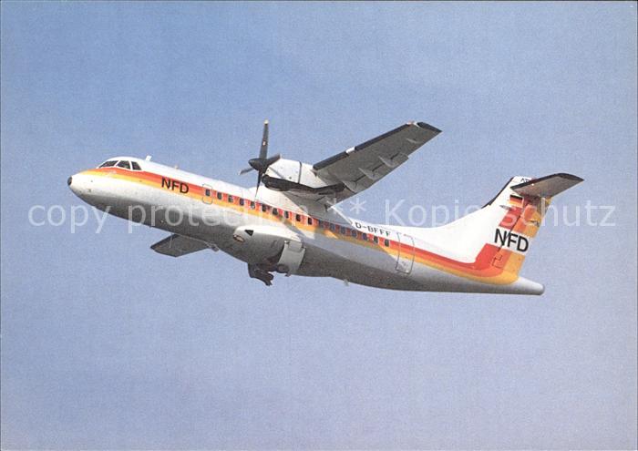 Flugzeuge Zivil NFD ATR-42 D-BFFF