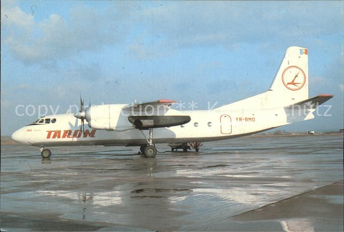 Flugzeuge Zivil Tarom Antonov AN-24 RV YR-BMO