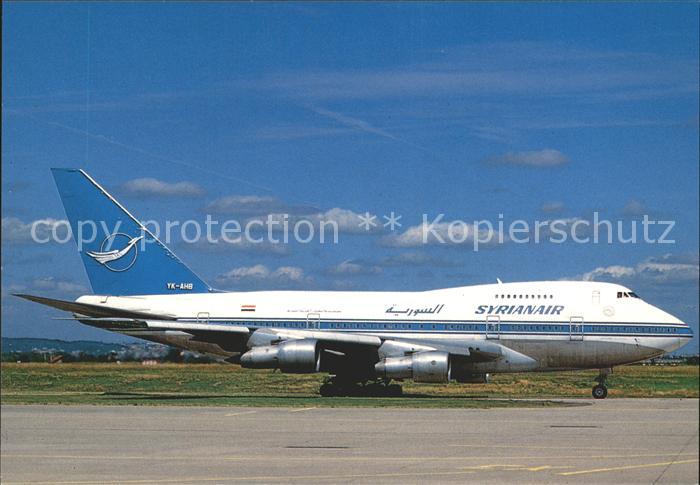 Flugzeuge Zivil Syrianair Boeing 747 YK-AHB