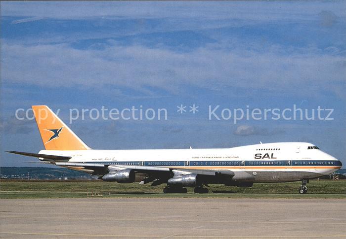 Flugzeuge Zivil SAL Boeing 747 ZS-SAS