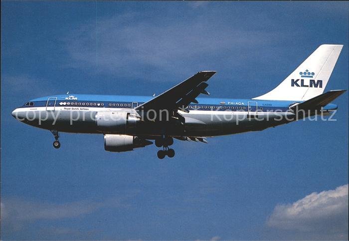 Flugzeuge Zivil KLM Airbus A-310-203 PH-AGA