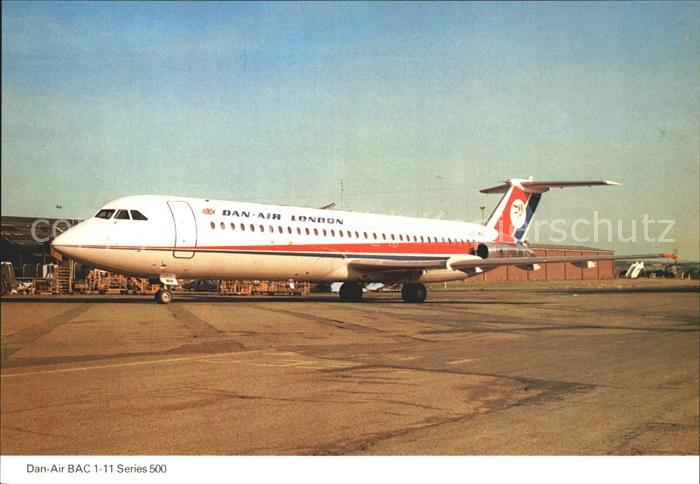 Flugzeuge Zivil Dan-Air BAC 1-11