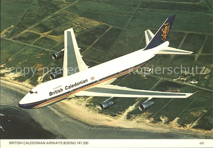 Flugzeuge Zivil British Caledonian Airways Boeing 747-200