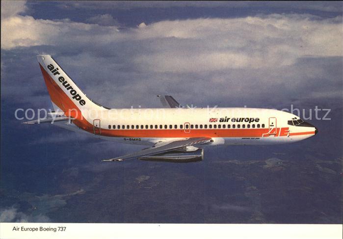 Flugzeuge Zivil Air Europe Boeing 737