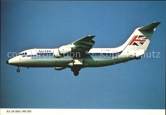 Flugzeuge Zivil Air UK BAe 146-200
