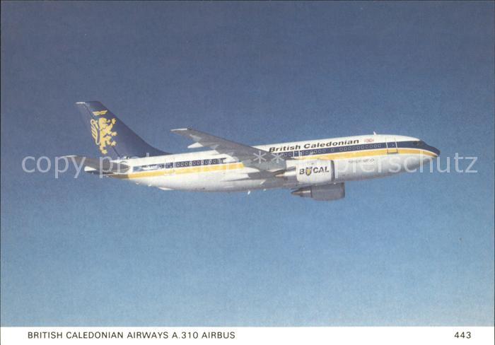 Flugzeuge Zivil British Caledonian Airways A-310 Airbus