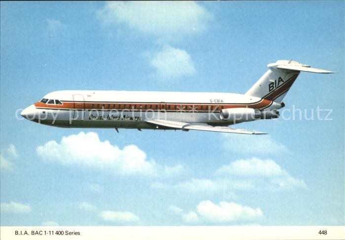 Flugzeuge Zivil British Island Airways BAC 1-11 416 EK